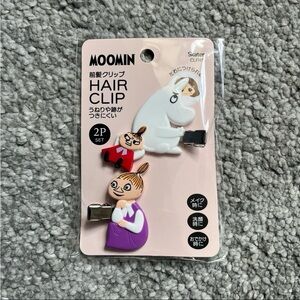 Moomin & Little My Hair Clips